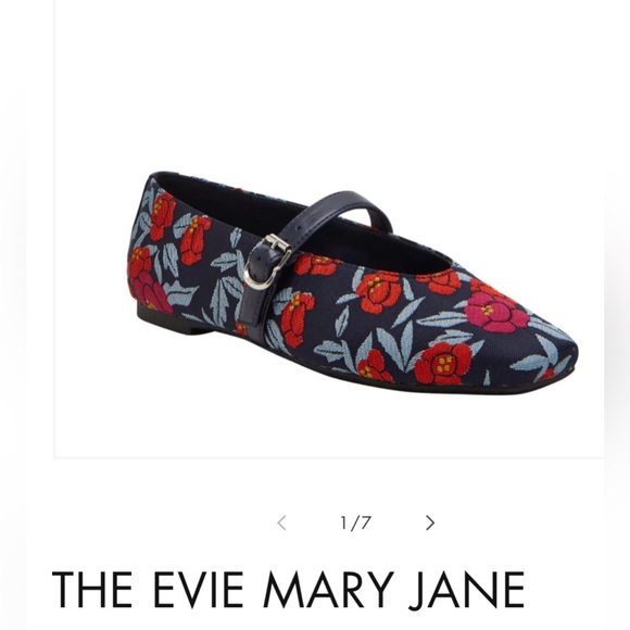 Katy Perry Collections Shoes - NWOT The Evie Mary Jane in Bright Floral Brocade by Katy Perry